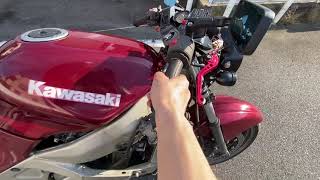 ZZR400 エンジン始動　メルカリ　あつねこ