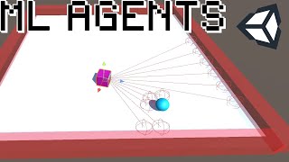 Unity MLAgents Ray Perception Sensor & Natural Locomotion -Pellet Grabber MLAgents Unity Tutorial #3