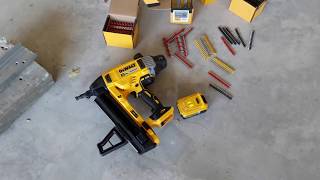 Gwoździarka do betonu DeWalt DCN890 - szybki test