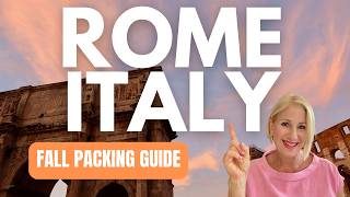 Ultimate Packing List for Rome in the Fall 2025