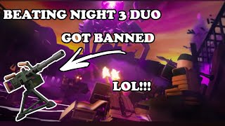 BEATING THE LAST 3RD NIGHT IN THE NEW TDS HEXSCAPE EVENT DUO | Roblox TDS