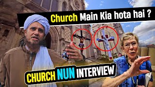 Mufti Tariq Masood Interviewing Church Nun In Australia - Vlog