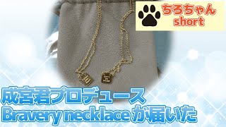 成宮君プロデュース Bravery necklaceが届いた。４K＃shorts