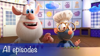 Booba - Food Puzzle Compilation: 3 puzzles + 63 episodes - Cartoon for kids