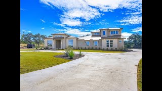 Elegant Contemporary Ranch Style Custom Home