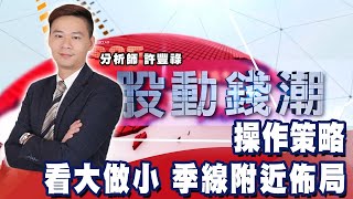 操作策略 看大做小 季線附近佈局《股動錢潮》許豐祿 20211026