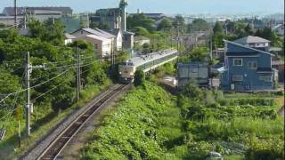 583系　快速あいづライナー　広田～東長原間　2011.08.05