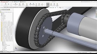 Solidworks tutorial: Chains and Sprocket