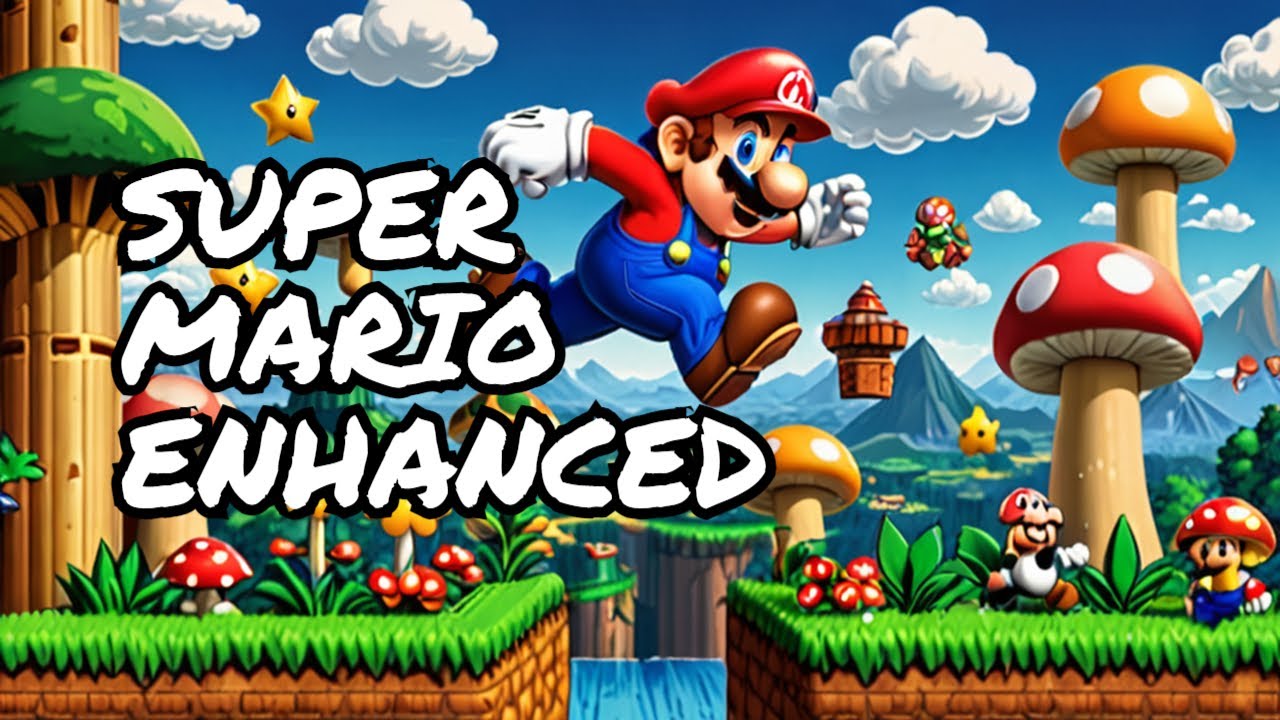 Super Mario Bros Enhanced Gameplay Youtube