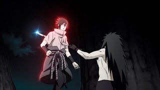 Madara Saw His Little Brother in Sasuke - Madara Pierced Sasuke Through His Chest