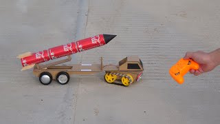 How to make RC Truck from Cardboard