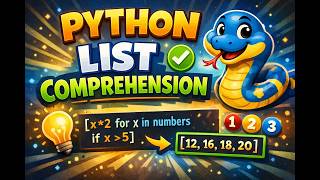 Master Python list Comprehension in Minutes | Beginner to Pro Guide