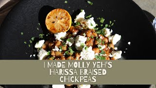 Girl Meets Farm Harissa Braised Chickpeas with Feta Recipe