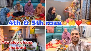 New Ghar Me Family Ke Sath Pehli Iftari✨🤲 || 5th Sehri With @MeenazAslam ✨❤️