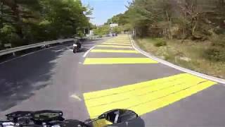 高野山から国道480号線下り走行動画