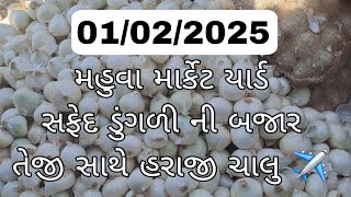 મહુવા માર્કેટ યાર્ડ || આજ ના ભાવ || બજાર ભાવ || સફેદ ડુંગળી ની બજાર || today onion|| gujarat market