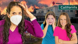 Evacuated from the California fires! *emotional*