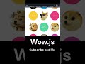 an amazing javascript library for scroll reveal animation
