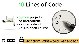 Random Password Generator App #python | #qxresearch