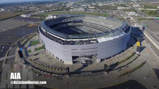 Aerial Met Life Stadium