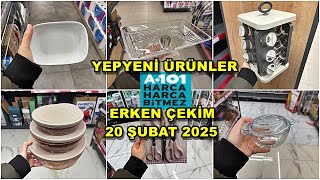 ERKEN ÇEKİM🏃‍♀️/A101 20 ŞUBAT 2025💃A101 BU PERŞEMBE ÇOK GÜZEL KAÇMAZ!/A101 AKTÜEL ÜRÜNLER