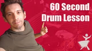 Bounce Triplet Jazz drum Fill - 60 Second Lesson