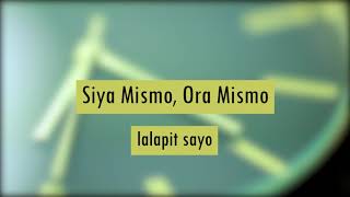 Siya Mismo, Ora Mismo (Official Lyric Video) | Carding Sio