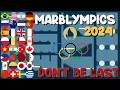 Don't Be Last - MarblOlympics 2024 Step 4 - Marble Race in Algodoo