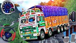 Offroad Real Indian Cargo Truck Driving - Heavy Truck Driver Simulator 3D - Android GamePlay