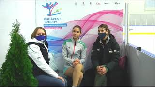 Schermann Regina.  BUDAPEST TROPHY. 2020. 10. 14-18.