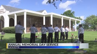 Lafayette Memorial Day commemoration