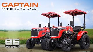 Captain Mini Tractors Series 15-30 HP