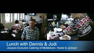 Jacques Catering joins Dennis and Judi for an in-studio lunch