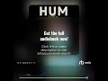 audiobook sample hum