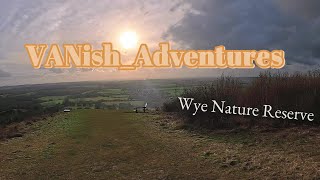 Hiking the Wye National Nature Reserve in Kent.  Talking about my Ford Transit van conversion plans