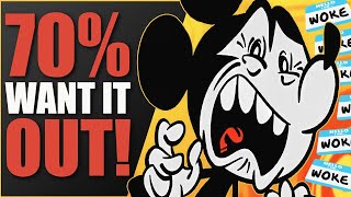 Disney Poll Finds 70 PERCENT Want Woke Messages OUT of Mickey Mouse's Movies: Why Iger MIGHT Change!