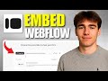 How to Create and Embed Typeform Within Webflow (Tutorial 2026)