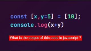 Javascript output based Interview question - Part 122 #shorts #coding #javascriptinterview