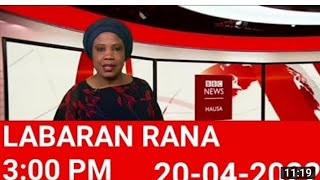 #LABARAN YAMMA BBC NEWS 5:00 PM 4-20-2022 #BBC HAUSA