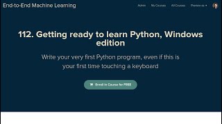 Getting ready to learn Python, Windows edition #1: Files and directories