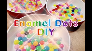 DIY Enamel Dots | Pony Beads im Ofen schmelzen | Tutorial deutsch/german | Rici Likes