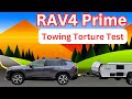 RAV4 Prime Towing Torture Test | Towing an A-Liner Pop Up Camper (With MPG Results)