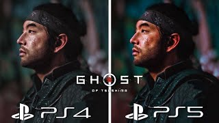 Ghost of Tsushima PS5 vs PS4 Graphics Comparison