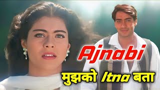 Ajnabi Mujhko ((❤️Love Song❤️)) - Pyaar To Hona Hi Tha|Kajol,Ajay|Asha Bhosle,Udit Narayan 4k Video
