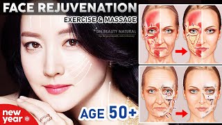 💖 Age 50+ | Lift sagging skin, Remove deep wrinkles, Increase facial fat, Prevent dry facial bones