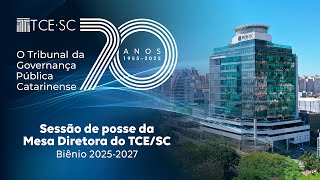 Sessão Especial de Posse da Mesa Diretora do TCE/SC  Biênio 2025-2027 11/02/2025