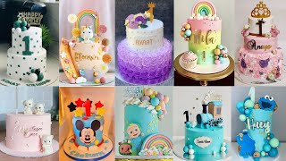 😍Cake Designs for baby boy & Baby Girl/ 1st Birthday cake ideas/Birthday Cake/1st Birthday Cake/Cake