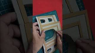 taj mahal making with cardboard || #shorts