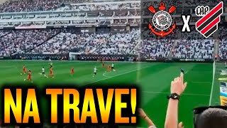 Passe INCRÍVEL de Renato Augusto e BOLA NA TRAVE de Jô | Corinthians x Athletico-PR