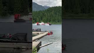 June 8, 2021: Pitt Lake in Pitt Meadows near Vancouver, BC, Canada